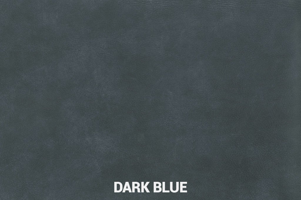 Kleurstaal Geschuurd leer Dark Blue