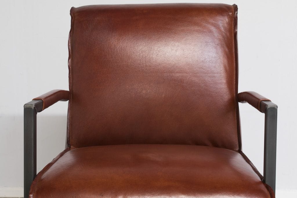 Industrial dining chair Fleet | with armrests | industrial square | with handle - Image 5